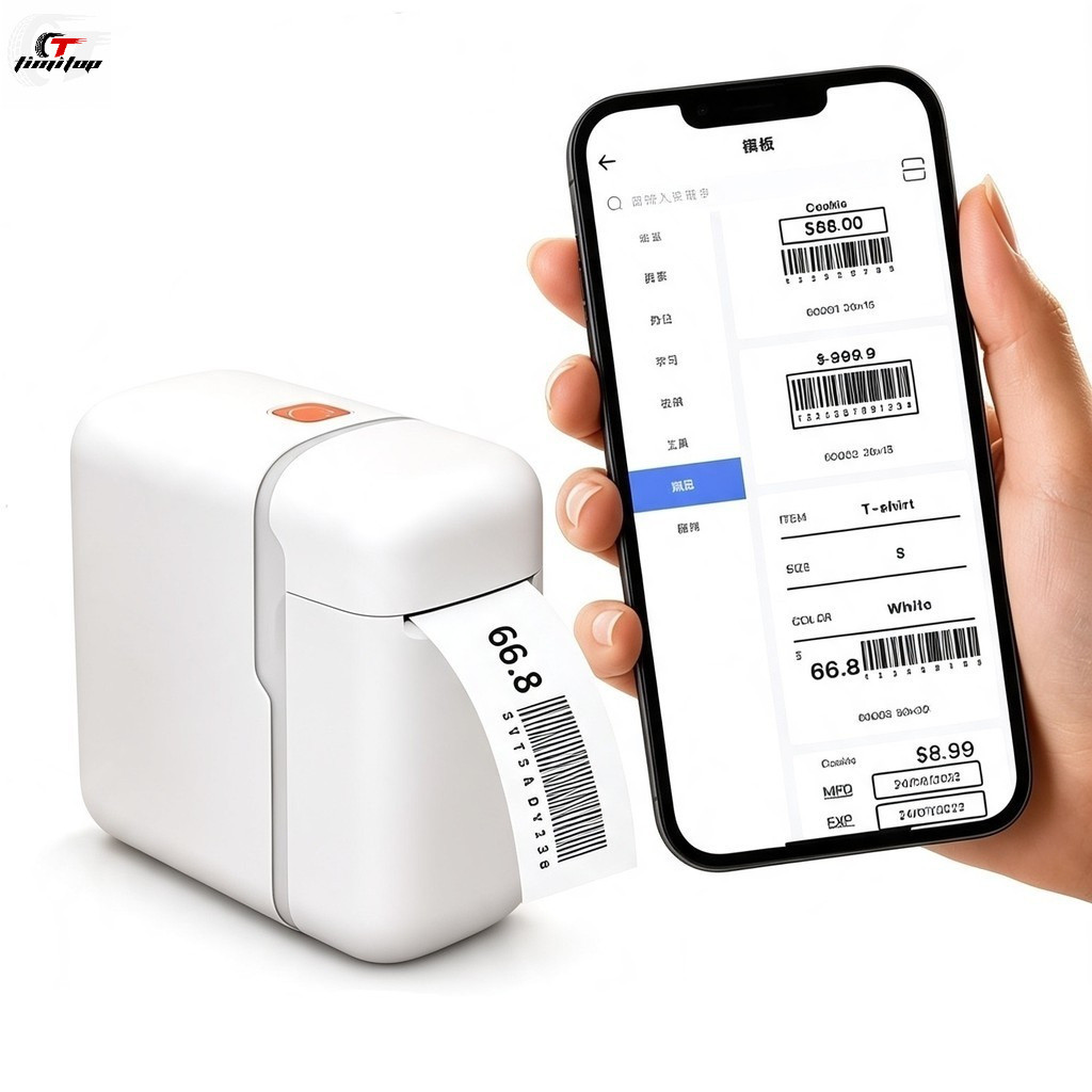 Impressora Térmica Y1 com Bluetooth Etiquetas 15x30mm para Casa Padaria e Escritório