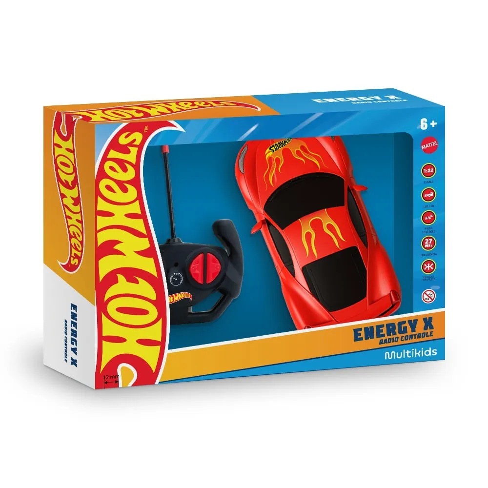 Hot Wheels - Energy X Radio Controle