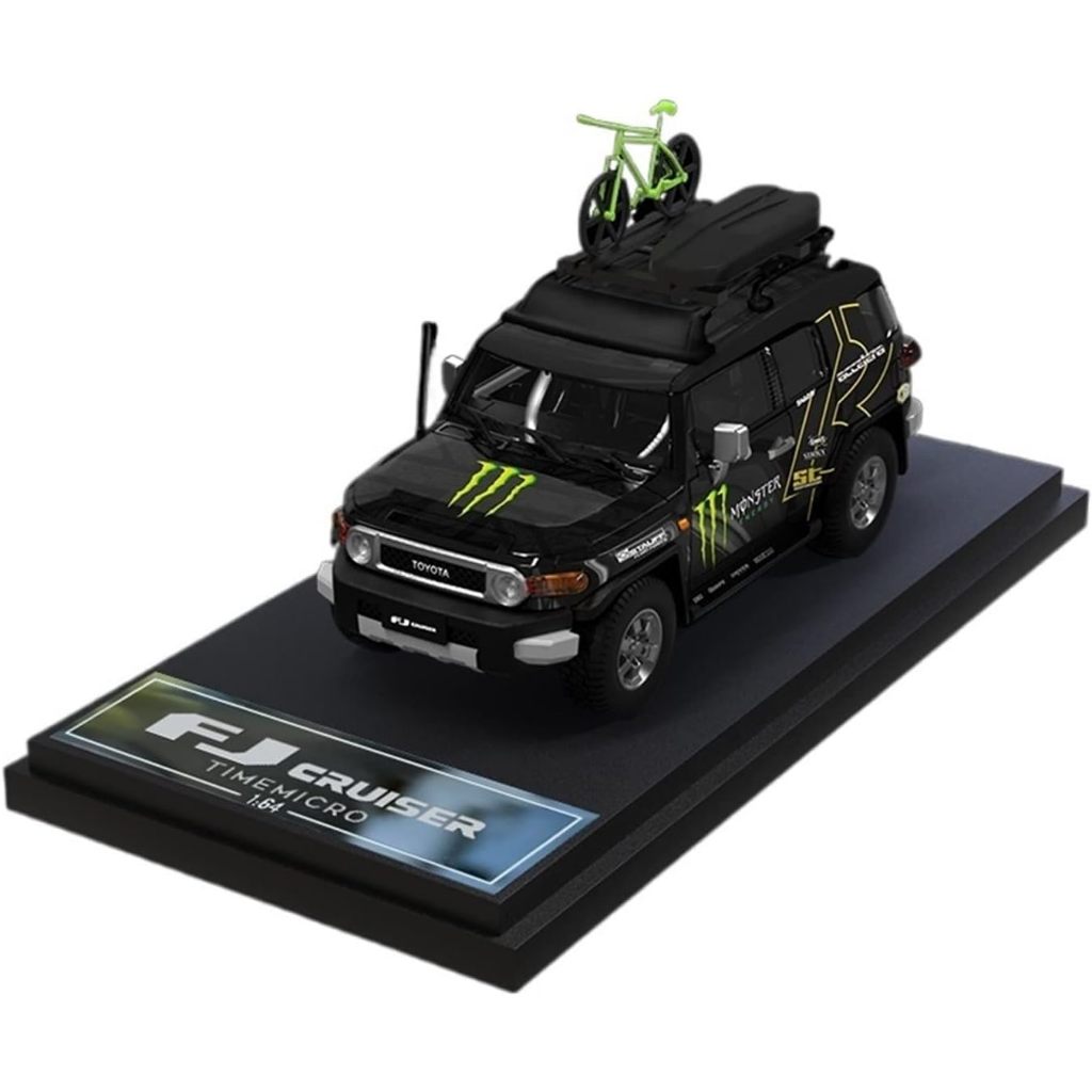 Toyota FJ Cruiser Monster Energy by Time Micro 1:64 Lacrado