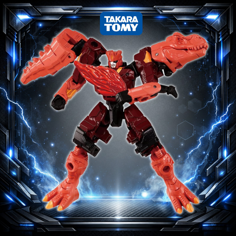 [Direct from Japan] TAKARA TOMY Transformers Wild King WKB-03 Energy Beast Captain Volca