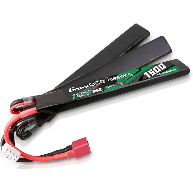 LIPO 11.1V 1000MAH 1200MAH 1500MAH GENS ACE 25C  1150MAH GAMA POWER BRINQUEDO ELÉTRICO