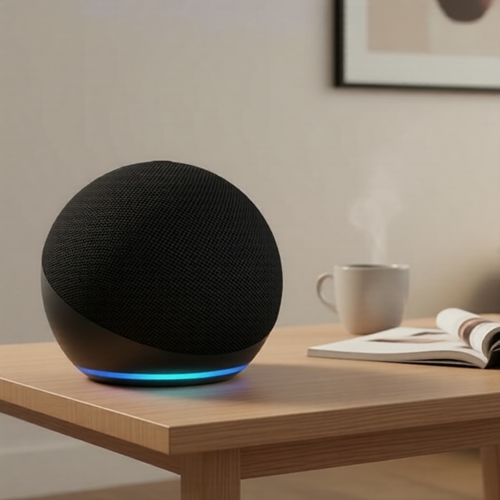 Elite 5a Geração Caixa de Som Inteligente de Voz para Casa, Assistente Pessoal, Áudio Wireless