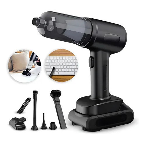 Mini Aspirador Pó Portátil Recarregável Usb Bateria Sem Fio