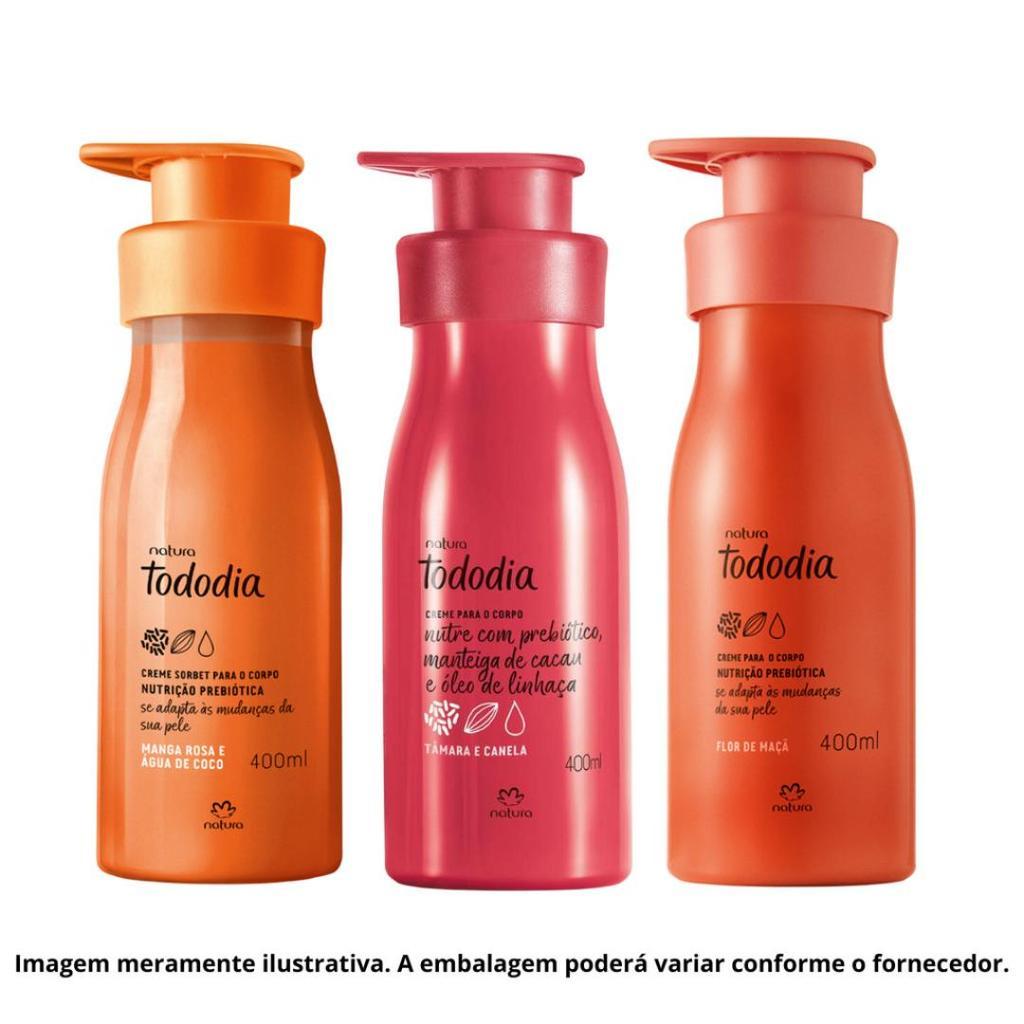 Natura Tododia Combo Triplo – Hidratantes Corporais 400ml