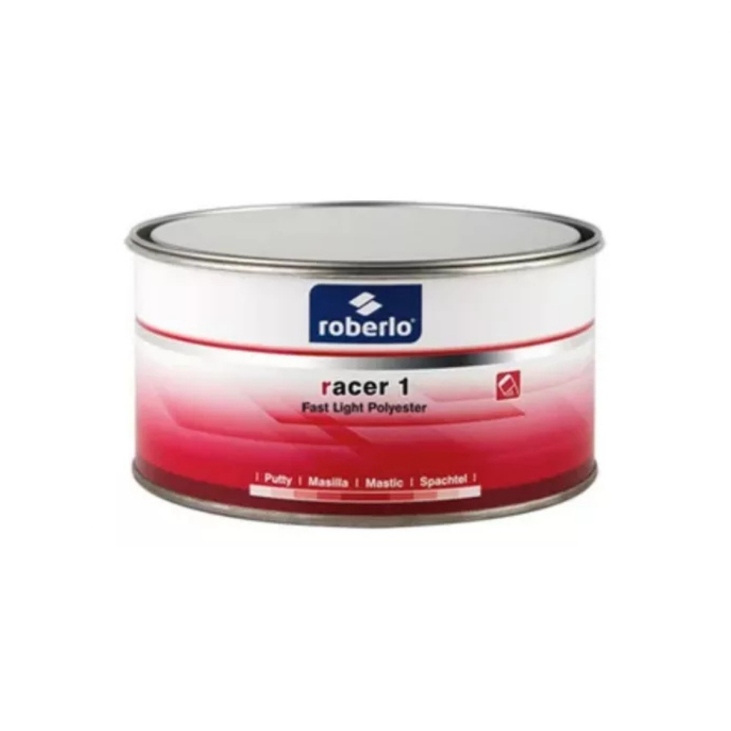Massa Poliéster Racer 1 Roberlo 1l Fast Light Premium