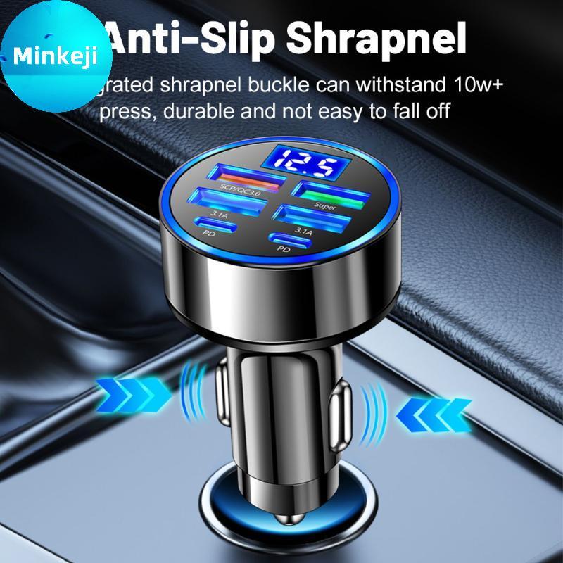 Milleji PD Qui Charge Carregador De Carro USB QC3.0 Tipo C Adaptador Mini Portátil Para Motorista De Táxi Commuter Phone