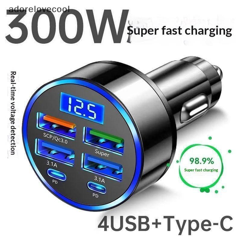Carregador De Carro USB PD Qui Charge QC3.0 Type C Adaptador Mini Portátil Para Carregamento De Telefone De Viajante De