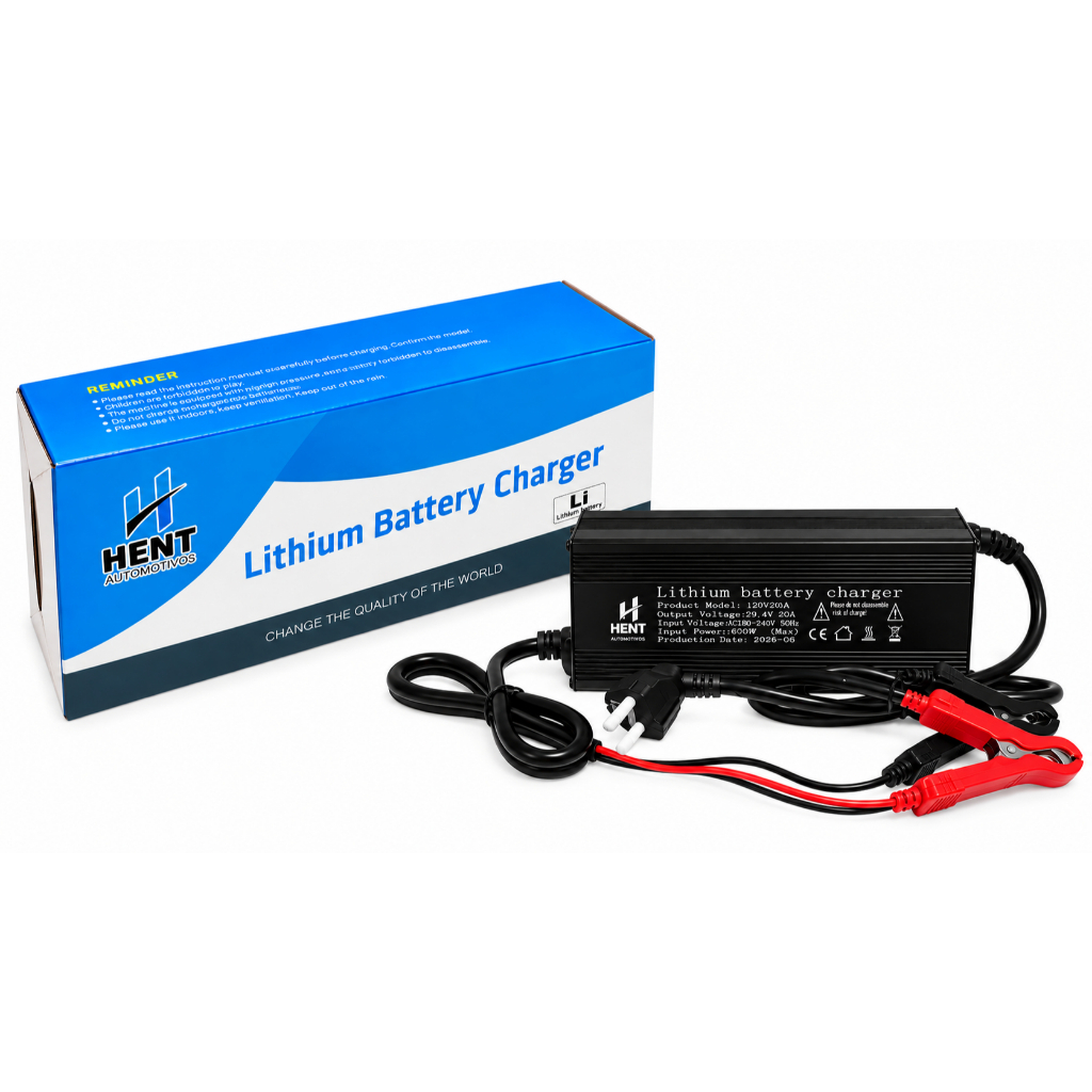 Carregador Bateria Hent Lítio Lifepo4 14.6v 30ah 220v