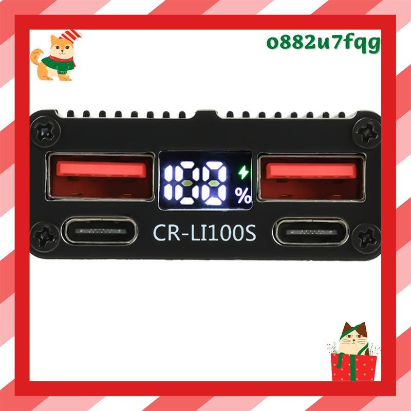 USB Duplo E Tipo C , 2-7S 100W Módulo De Carregamento Rápido Placa De Alimentação Universal Suporta Íon-Lítio/LiFePO4 ,