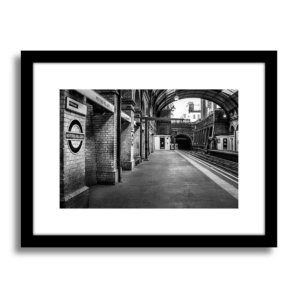 Quadro Decorativo Notting Hill Gate Station UK Sala Barato