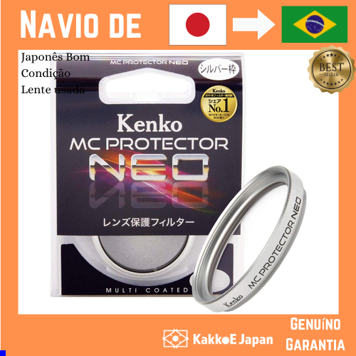 Kenko Filtro de Lente MC Protetor NEO Armação Prateada Proteção de Lente 302521 [Direto do Japão]