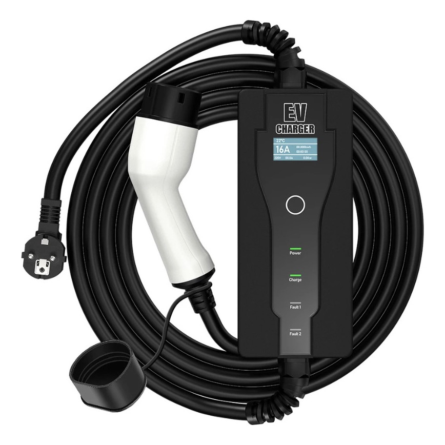 Carregador De Bateria P/ Carro Elétrico 3.5kw 16a Tipo 2