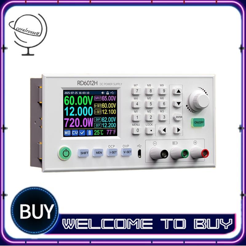 Fonte De Alimentação Abaixador RD6012H DC 60V 12A Para Módulo De Reforço Ajustável Suporta Atualização De Firmware