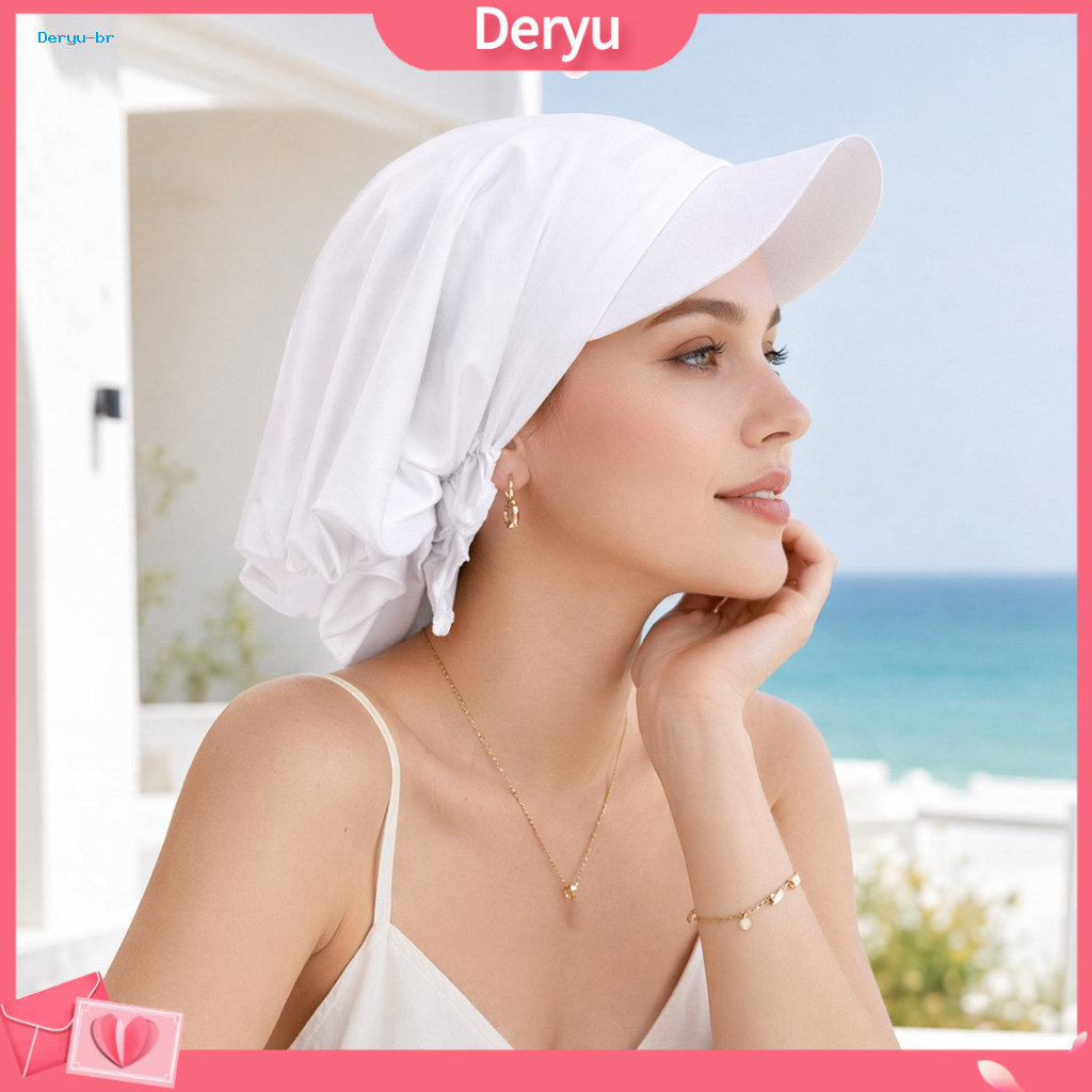 Widened Brim Sun Hat Ethnic Turban Women’s Style with Wide – Lightweight Breathable Outdoor Beach Hiking Travel Cap