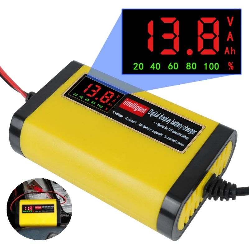 Carregador de Bateria Automotivo FixLegion 12v Display Digital Portatil 2026 Pós 7/7