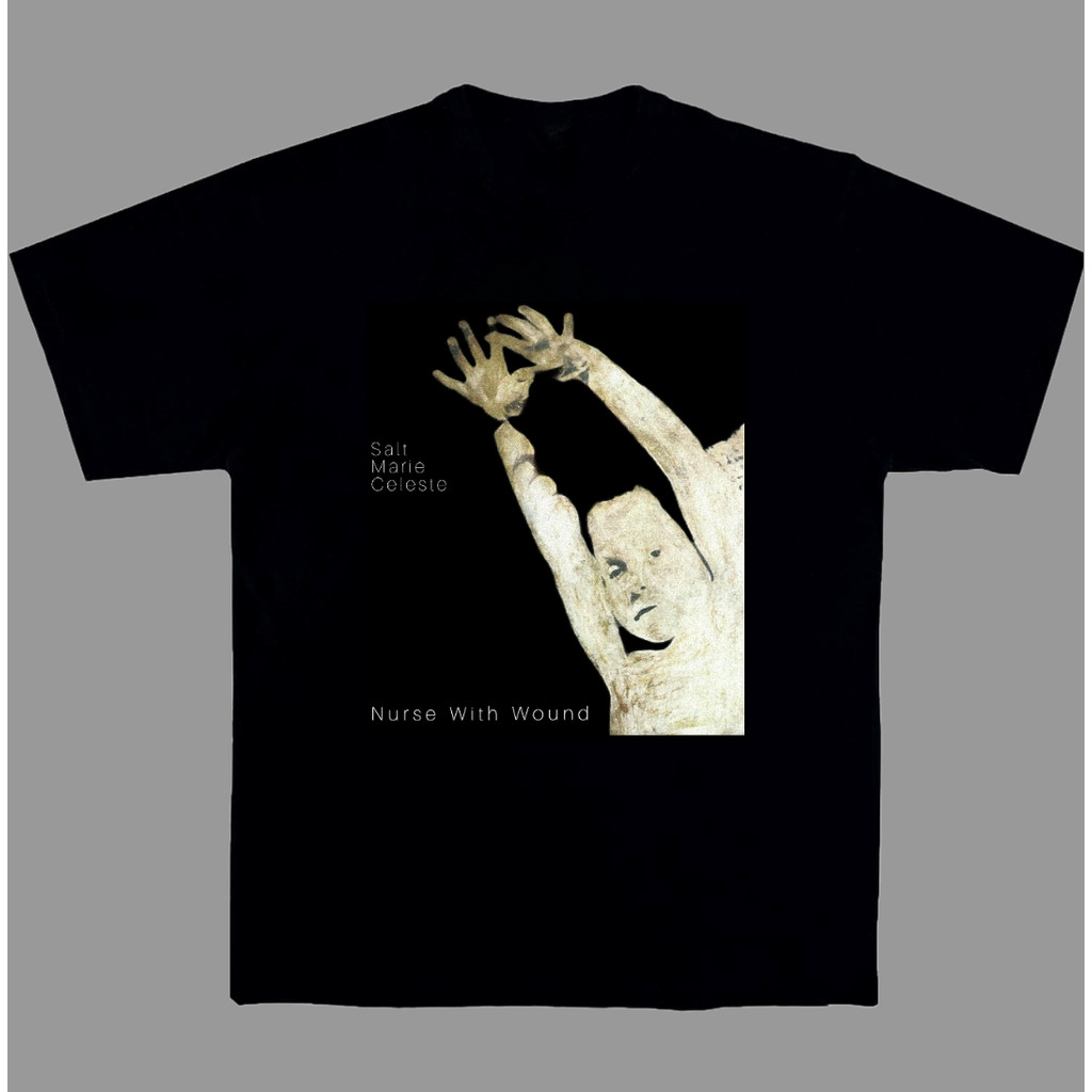 Music.Soul Camiseta Unissex Nurse With Wound Current 93 Experimental Psicodélica Estilosa Confortável Retrô
