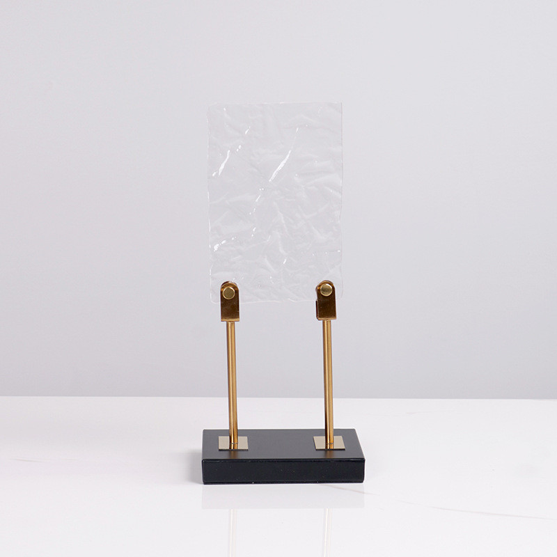 BRGA Simple, modern Chinese-style, light luxury, semi-transparent, textured screen decoration for sales offices, model r