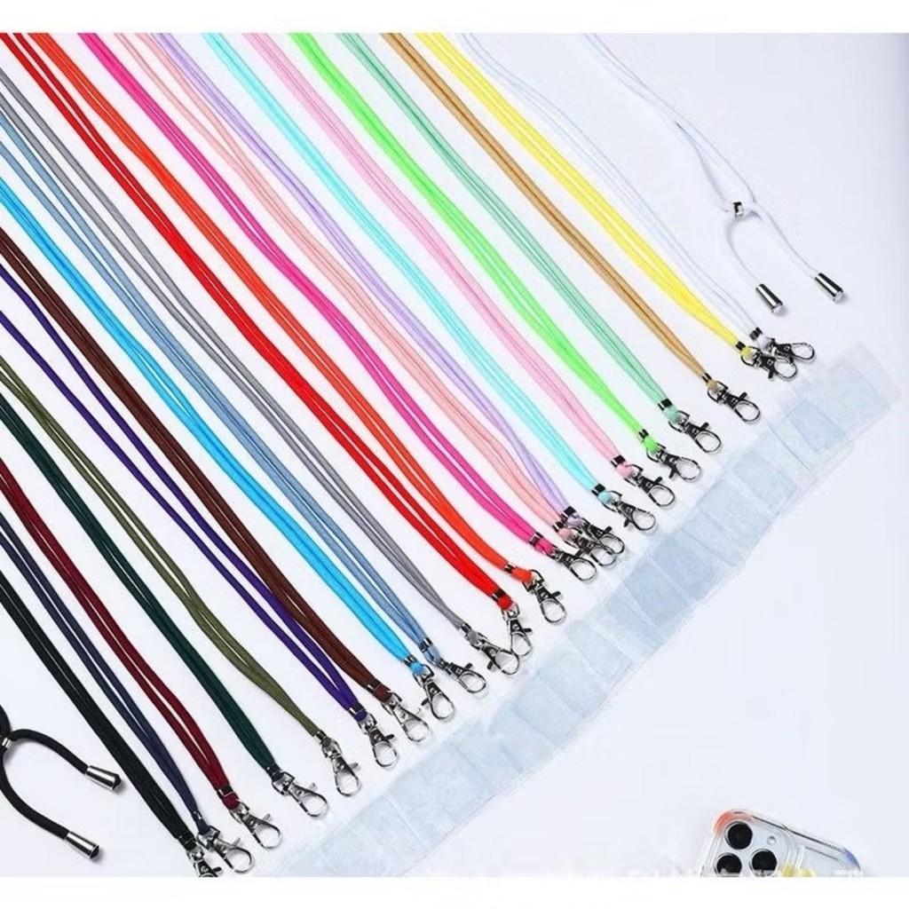 Alça de Nylon TPU para Telefone Celular,Remendo de Crossbody Universal,Cordão Macio para Pendurar