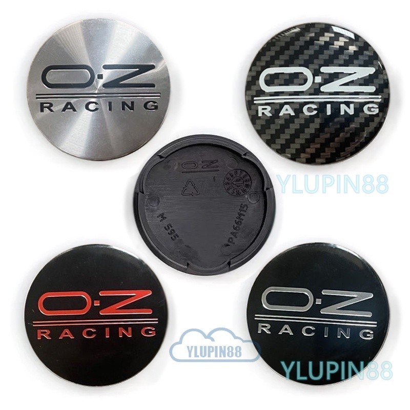 4pcs 62mm OZ Racing Car Wheel Center Hub Caps Alloy Auto Rim Cap Cover Para M595 Superturismo GT/Canyon 17/Turismo R18 A
