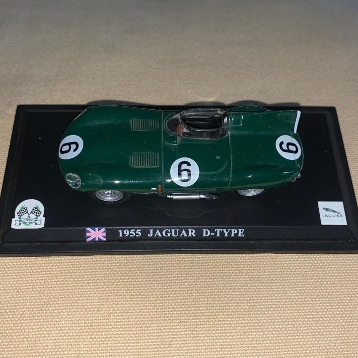 Miniatura Auto Collection Racing Car Jaguar D-type 1955 Ed73
