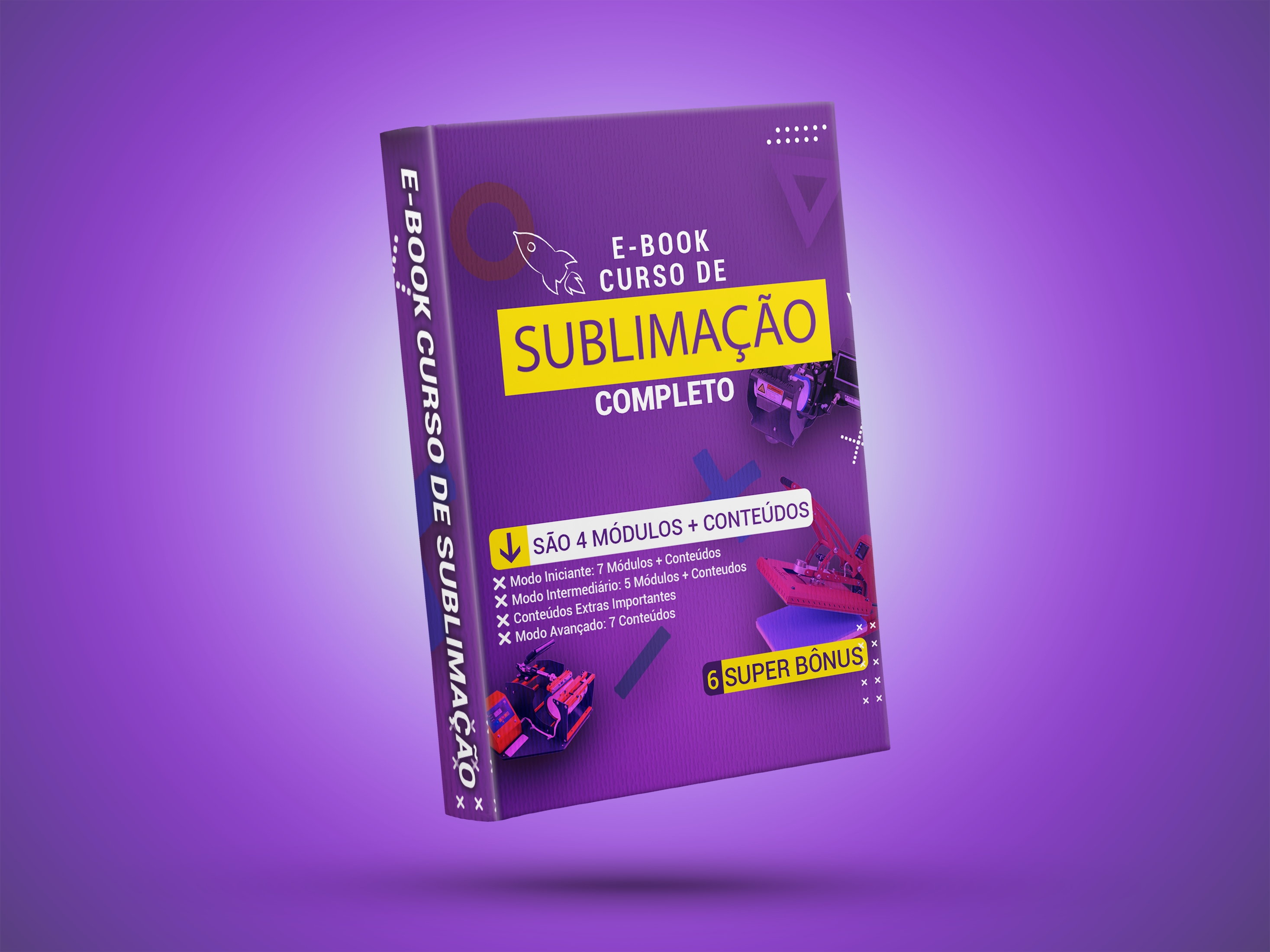 E-book Curso de Sublimação Completo