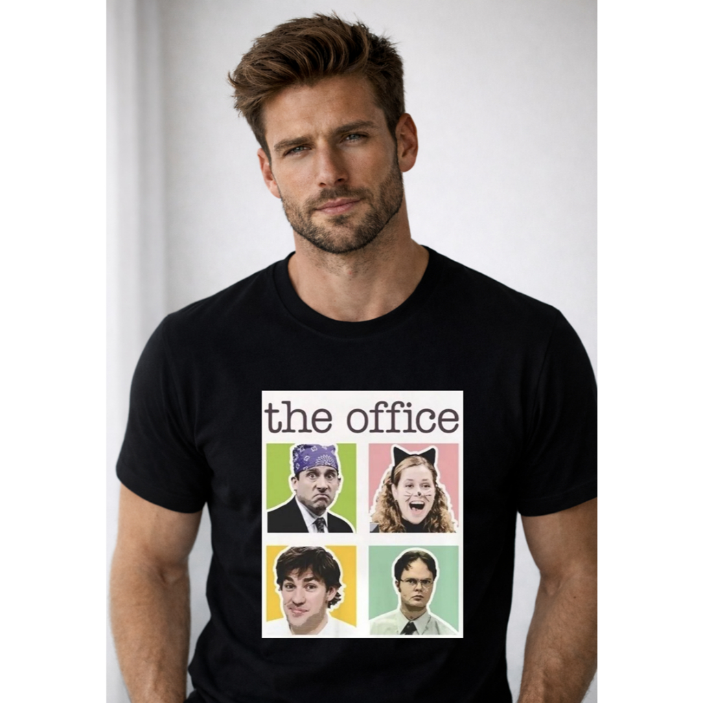 CAMISETA PLUS SIZE  100 ALGODAO  THE OFFICE ENPOLGANTE,SERIES,CASUAL,RETRO,TRABALHO,RUA