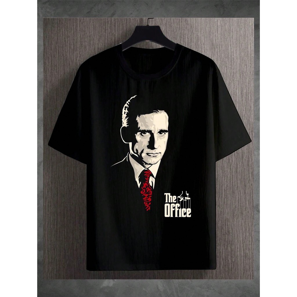 Camiseta Unissex Oversized Plus Size Feminina Masculina s T-Shirt the office unissex moda