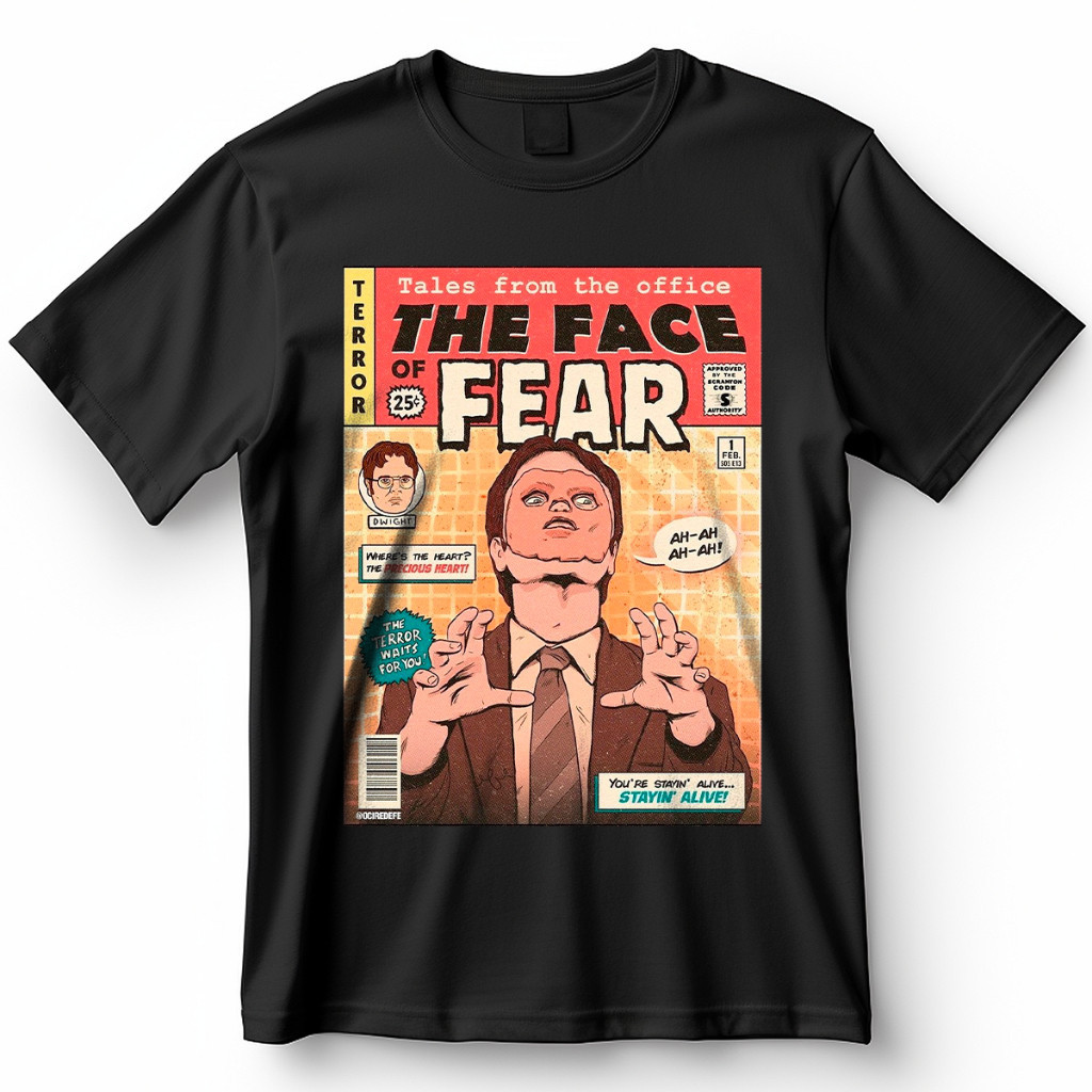Camiseta The Office Dwight Schrute Camisa Adulto e Plus Size Moda TR