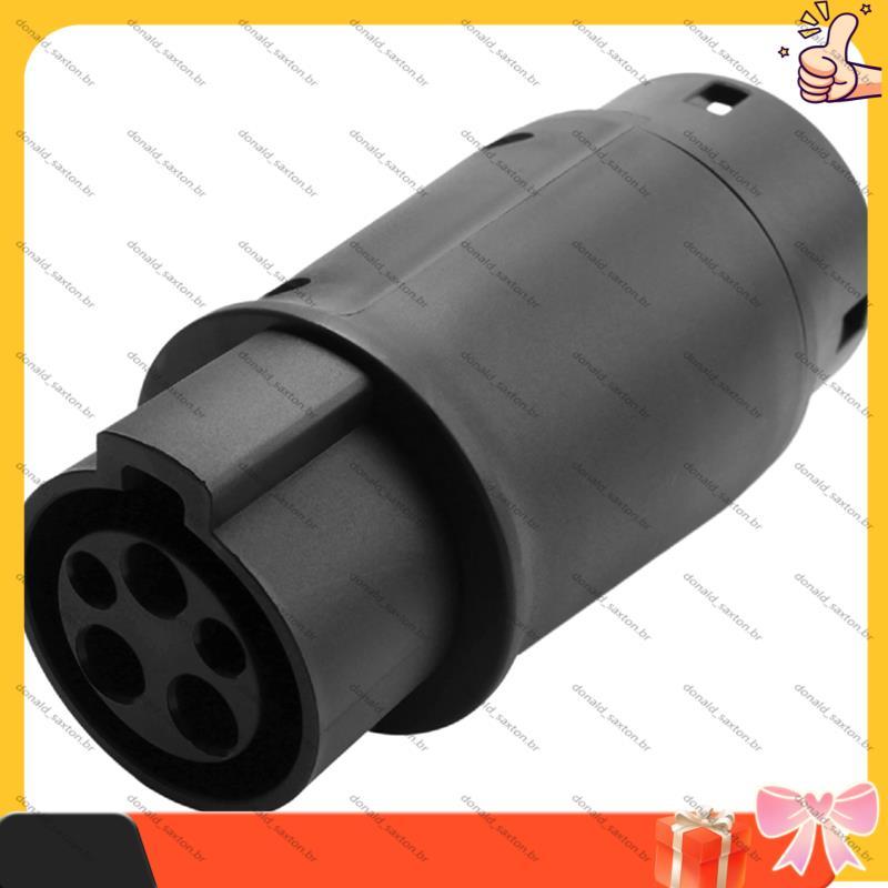 [Rápido D] Adaptador EVSE J1772 Tipo 1 A 2 Soquete Veículo Elétrico Carro EV Carregador Conector IEC62196-2 Para Carros
