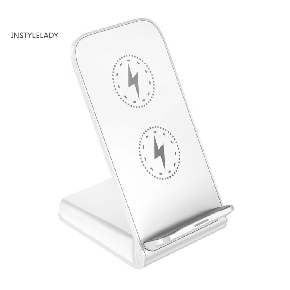 Desktop instylelady 10W Sem Fio Carregador De Telefone De Estação De Carregamento Rápido Para Samsung