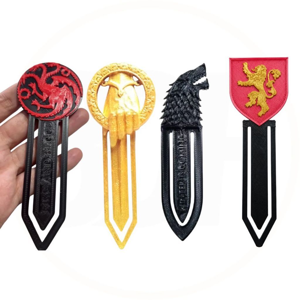 Marcador de página série Game Of Thrones