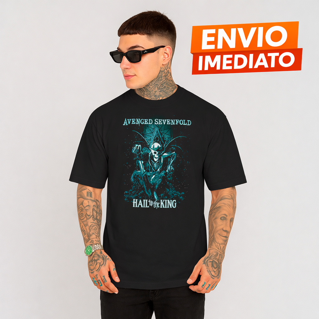 Camiseta Avenged Sevenfold - Deathbat Throne Edition