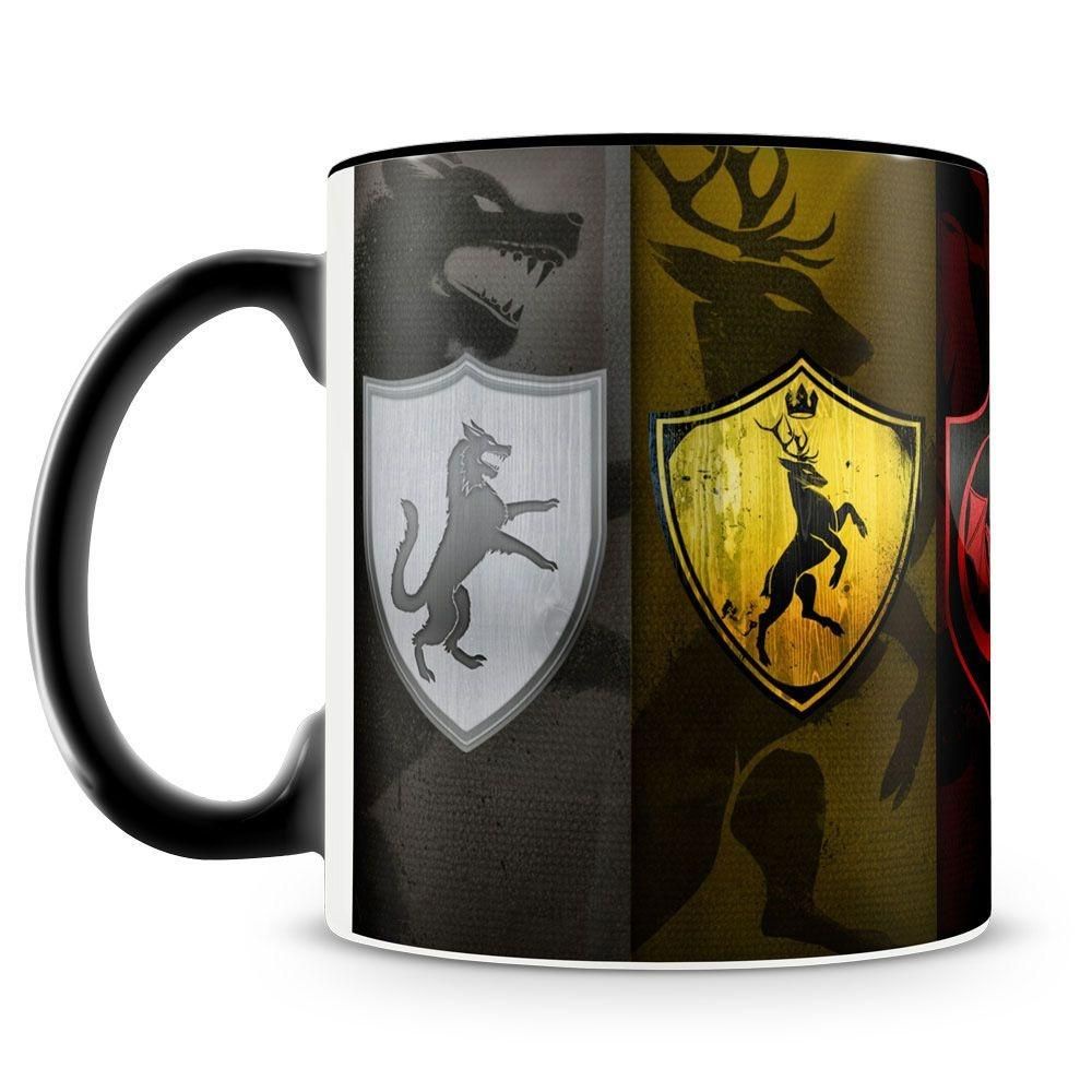 Caneca Personalizada Familias Game Of Thrones (Mod.2)