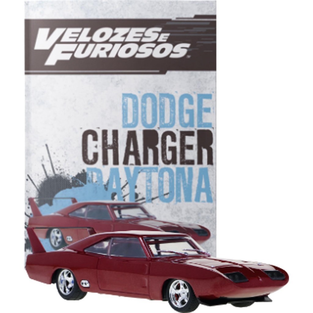 Miniatura - 1:43 - Dodge Charger Daytona - Velozes e Furiosos - Salvat