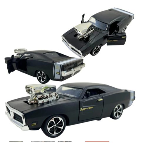 Miniatura Dodge Charger Fast & Furious Veloses e Furiosos - Escala 1:36 - Metal