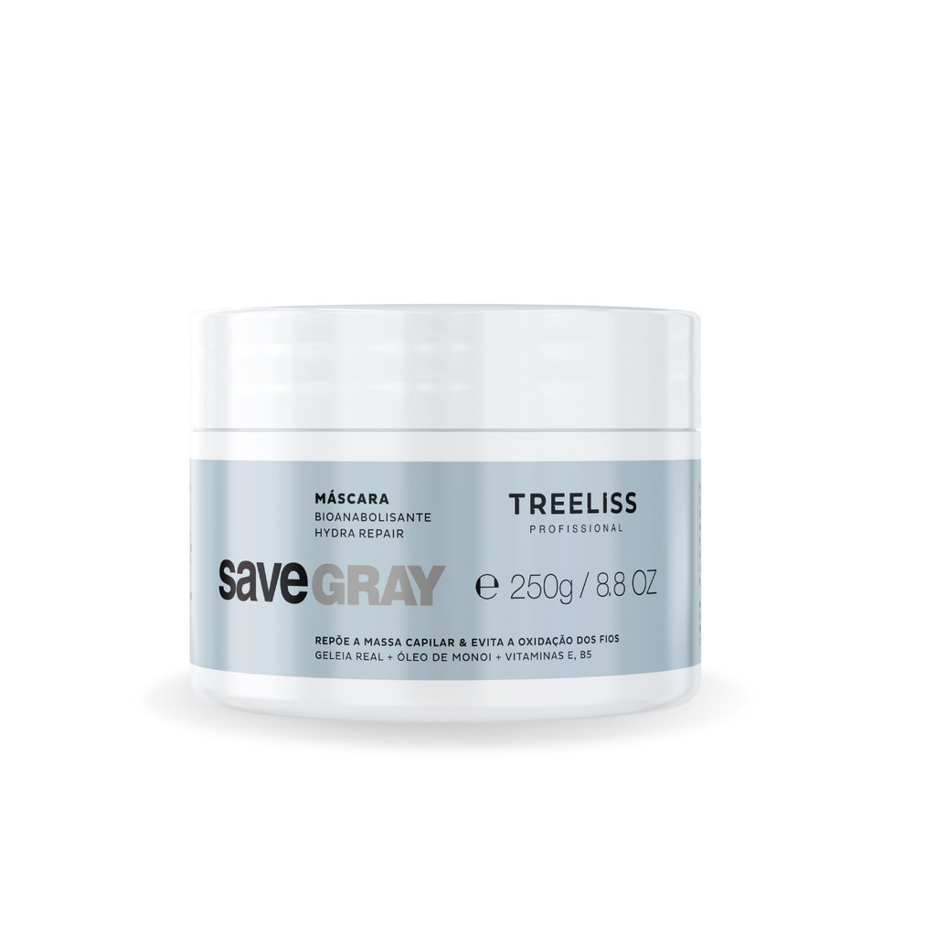 Máscara Save Gray Bionutrix 250g Treeliss Profissional
