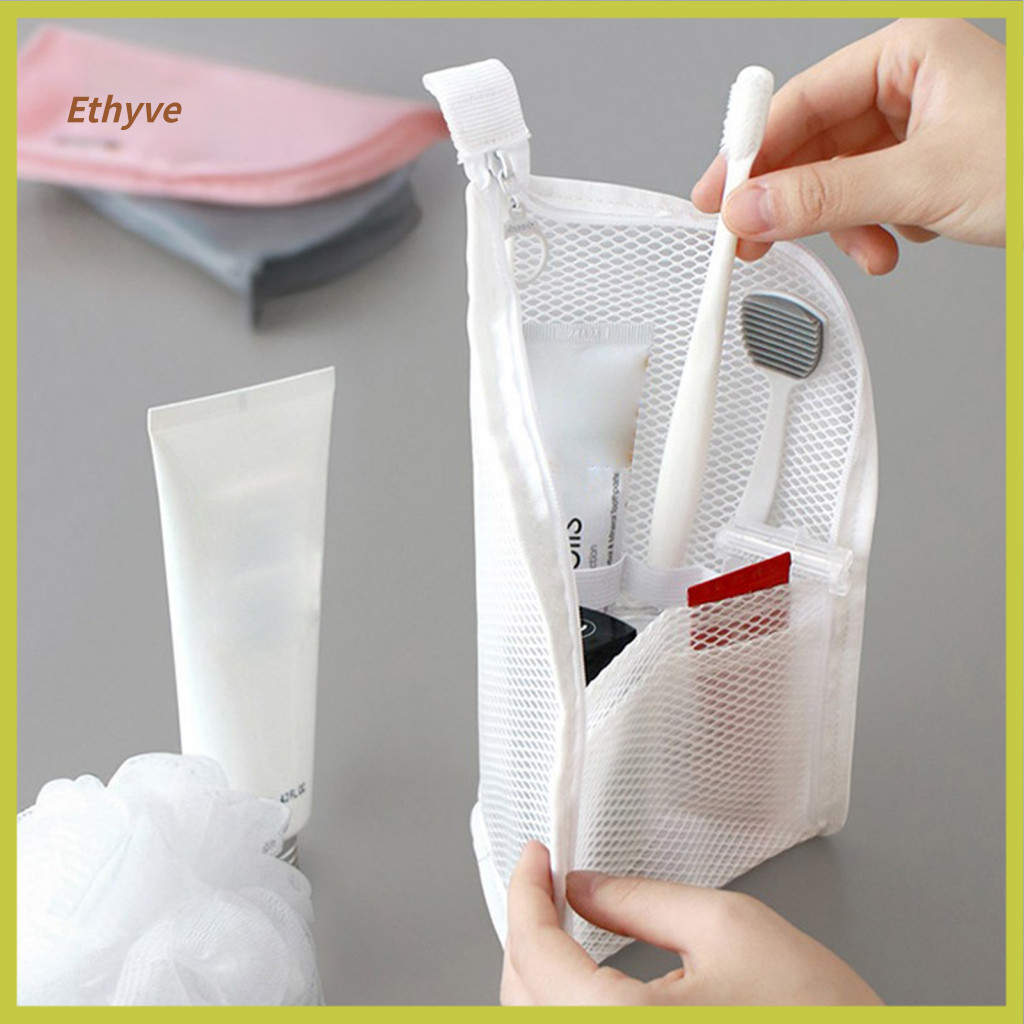 Travel Toiletry Bag for Men and Women Portable Makeup Case with Wet Dry Separation Waterproof Eva Reinforced Stand-up fo