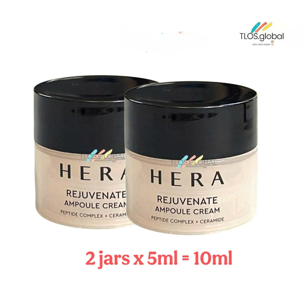 Limpar Data . 09.2027 | 2 Frascos Ou 4 Hera Rejuvenate Ampola Creme 5ml