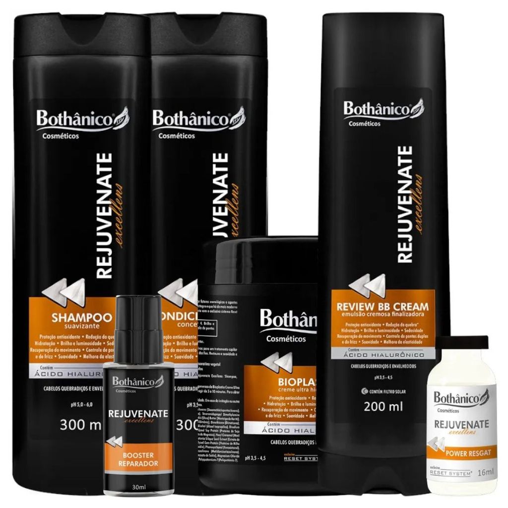 Kit Rejuvenate Excellens Completo 6 Itens (500g) Bothanico
