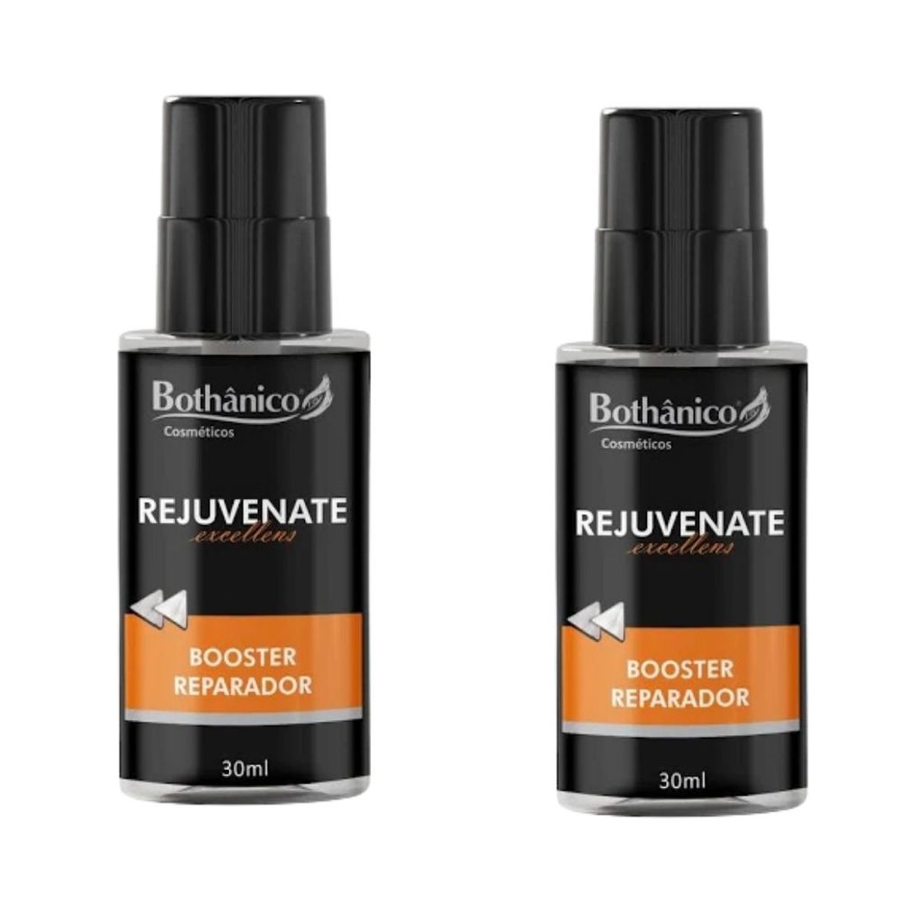 Kit 2 Booster Reparador Rejuvenate Excellens 30ml Bothanico