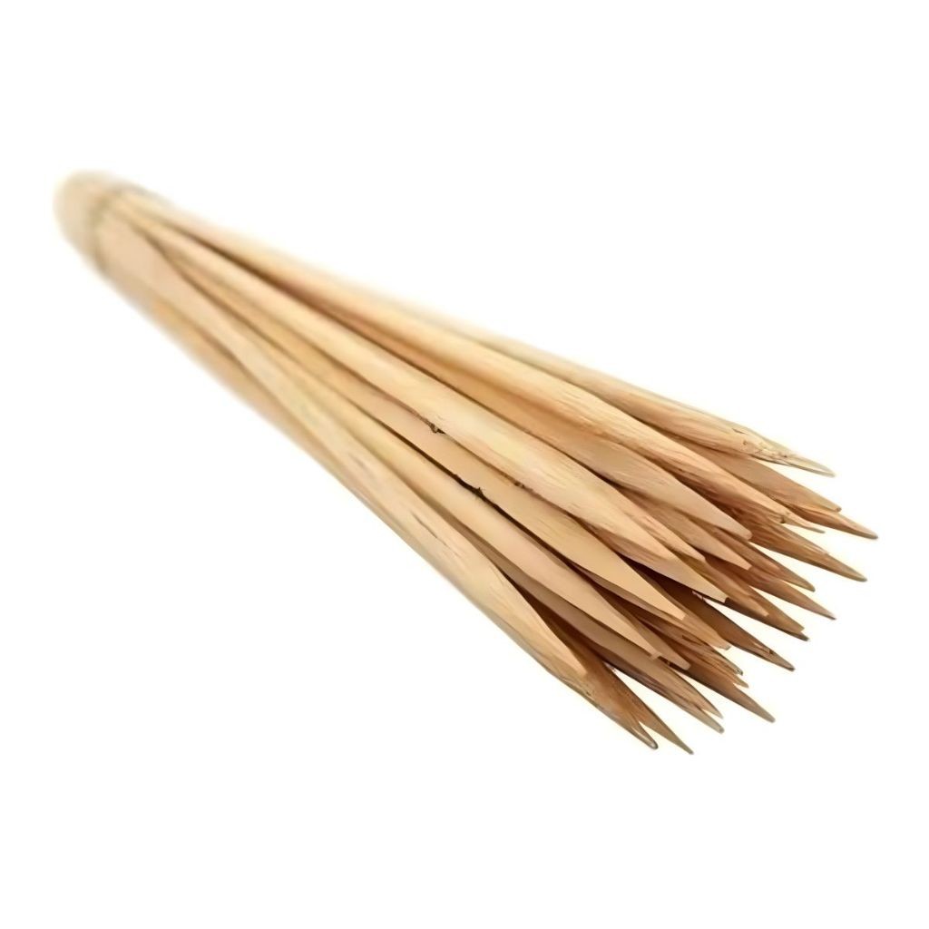 250 Espetinhos Vareta Palito Espetos De Bambu Churrasco Eco-friendly 100% Ecológico 30cm