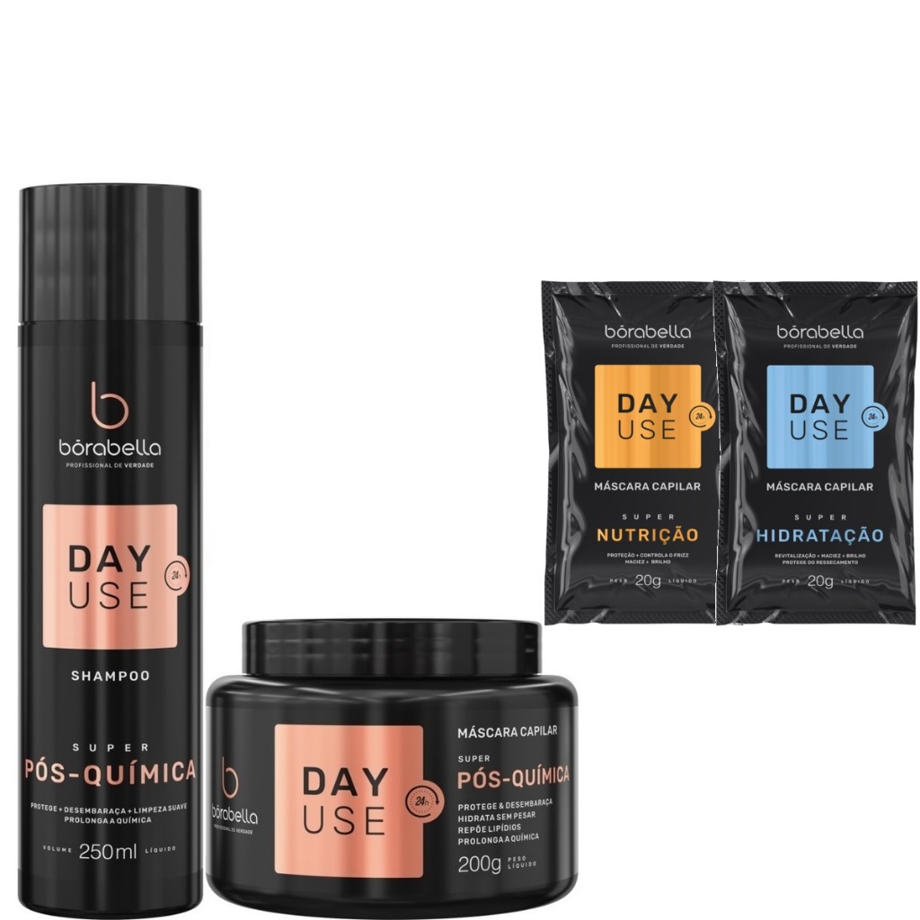 Borabella Day Use Kit Home Care Pós Química Manutenção