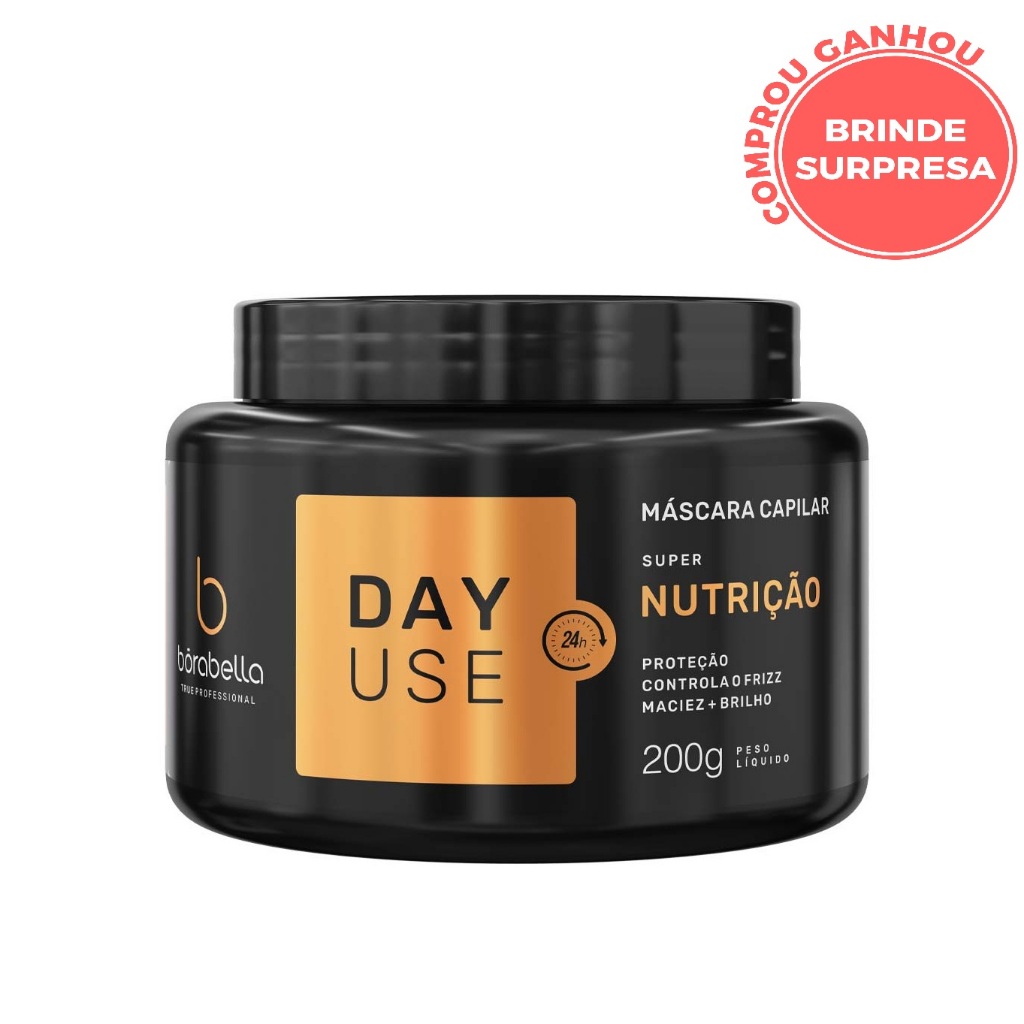 Borabella Máscara Day Use Home Care Super Nutrição - 200gr