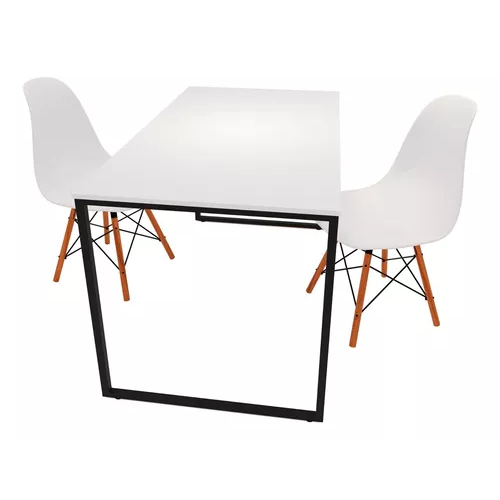 Cadeira Eames e Mesa - Perfeitas para Home Office e Decoração de Interiores