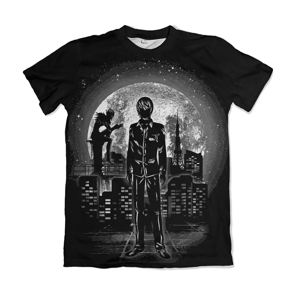 Camiseta Death Note Kira Anime Dry Fit Masculina Feminina Unissex