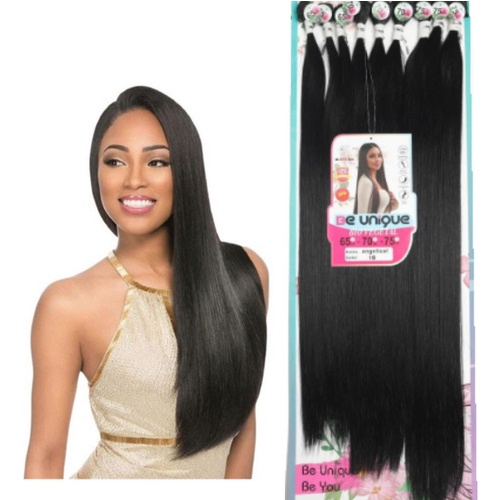 Cabelo Liso Angelical Be Unique Bio Vegetal Aspecto Humano