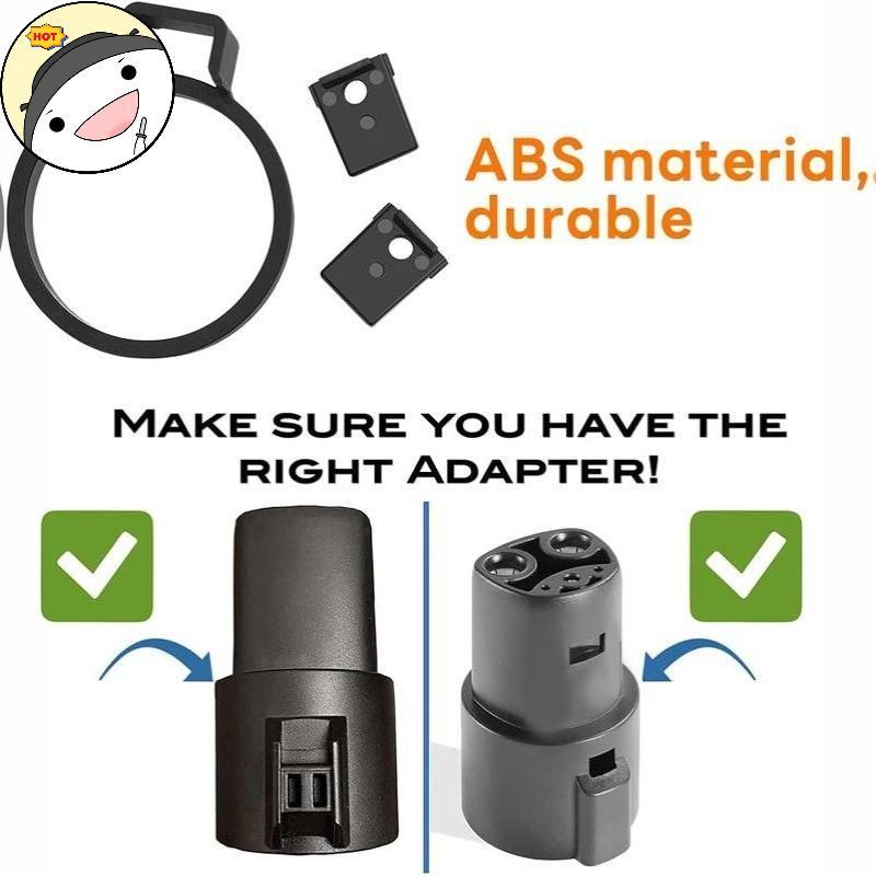 Adaptador De Carregamento Maud J1772 Lo Resistente Ao Desgaste Anti-Alavanca Compatível Com Modelo 3 Y Para Lotes De EV
