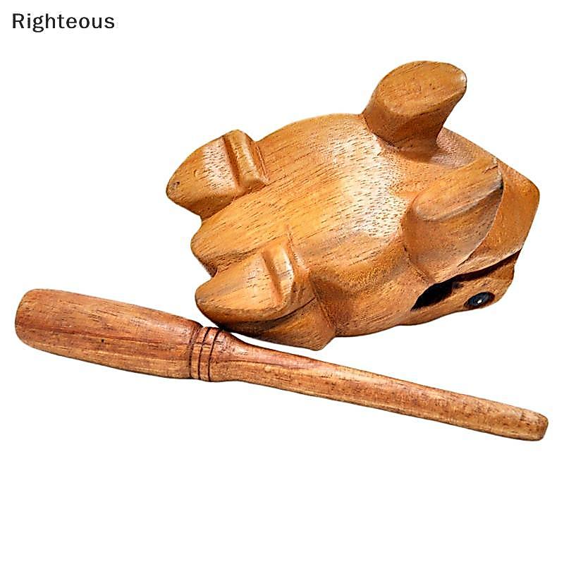 Rightrous Luy Tailândia Madeira Artesanato Tradicional De Croaking Instrumento Musical Home Office Desk Decor Frog Craft