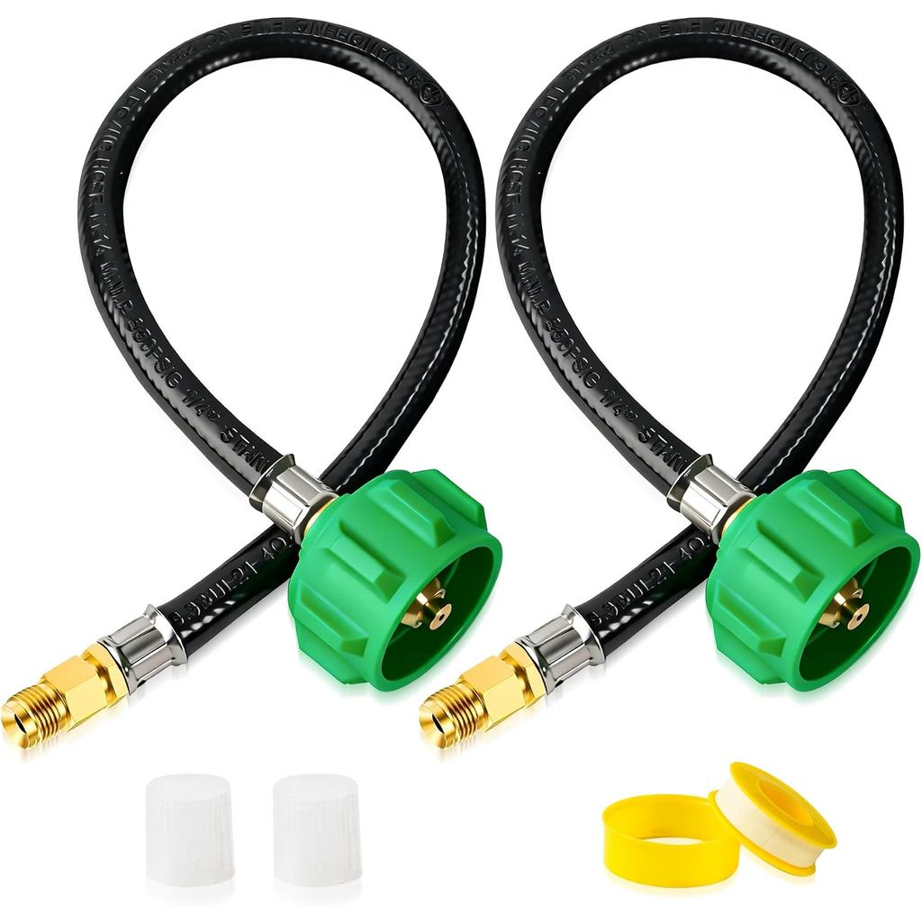 Conjunto de 2 Mangueiras de Propano para RV de 15