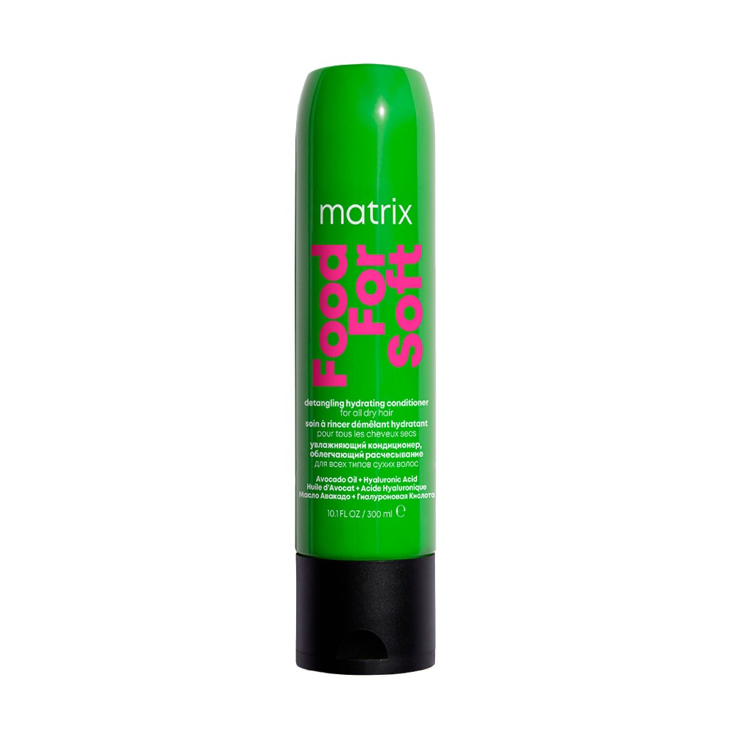 Matrix Food For Soft Condicionador Hidratante, Anti-frizz, Com Oleo de Abacate, 300 ML